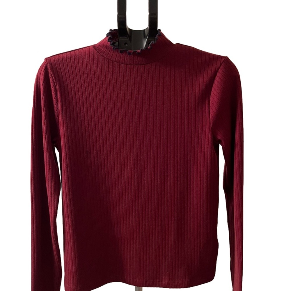 J Crew mock turtle neck size S